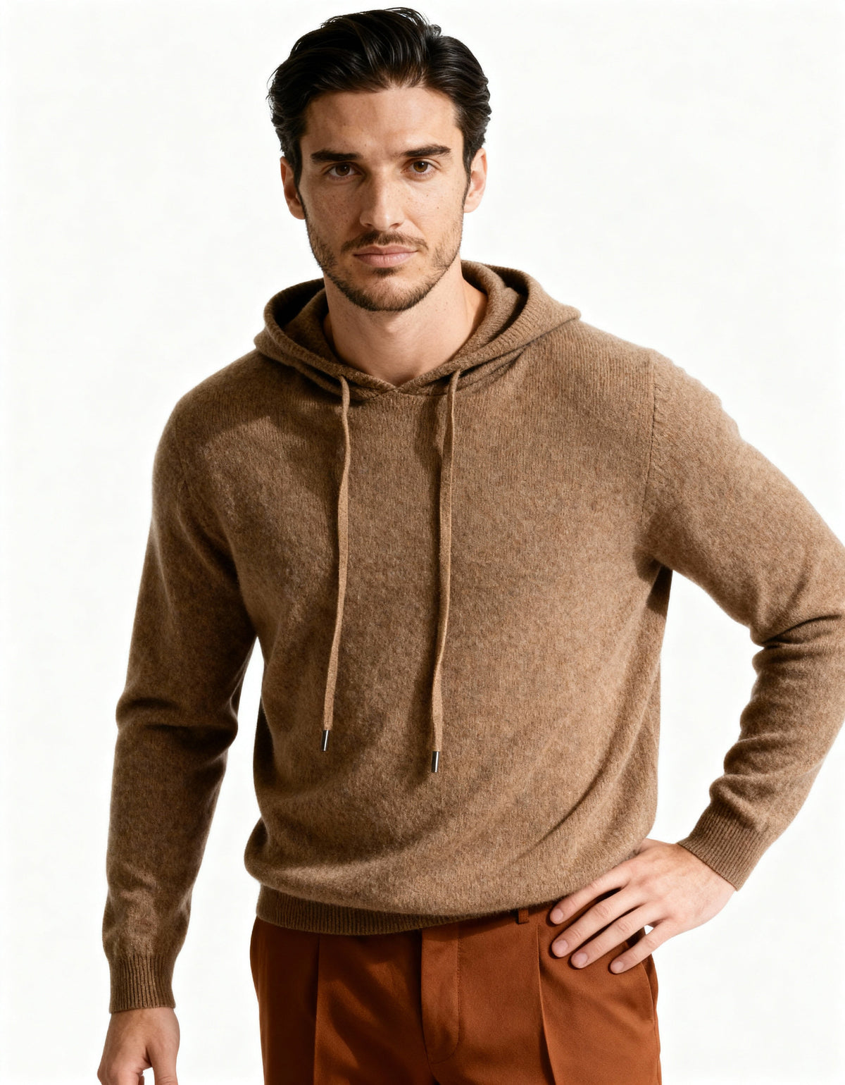 100% Cashmere Hoodie