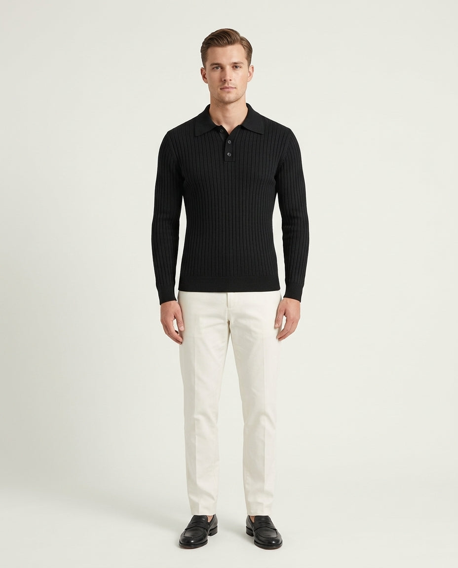 Berlin Classic Polo - Black