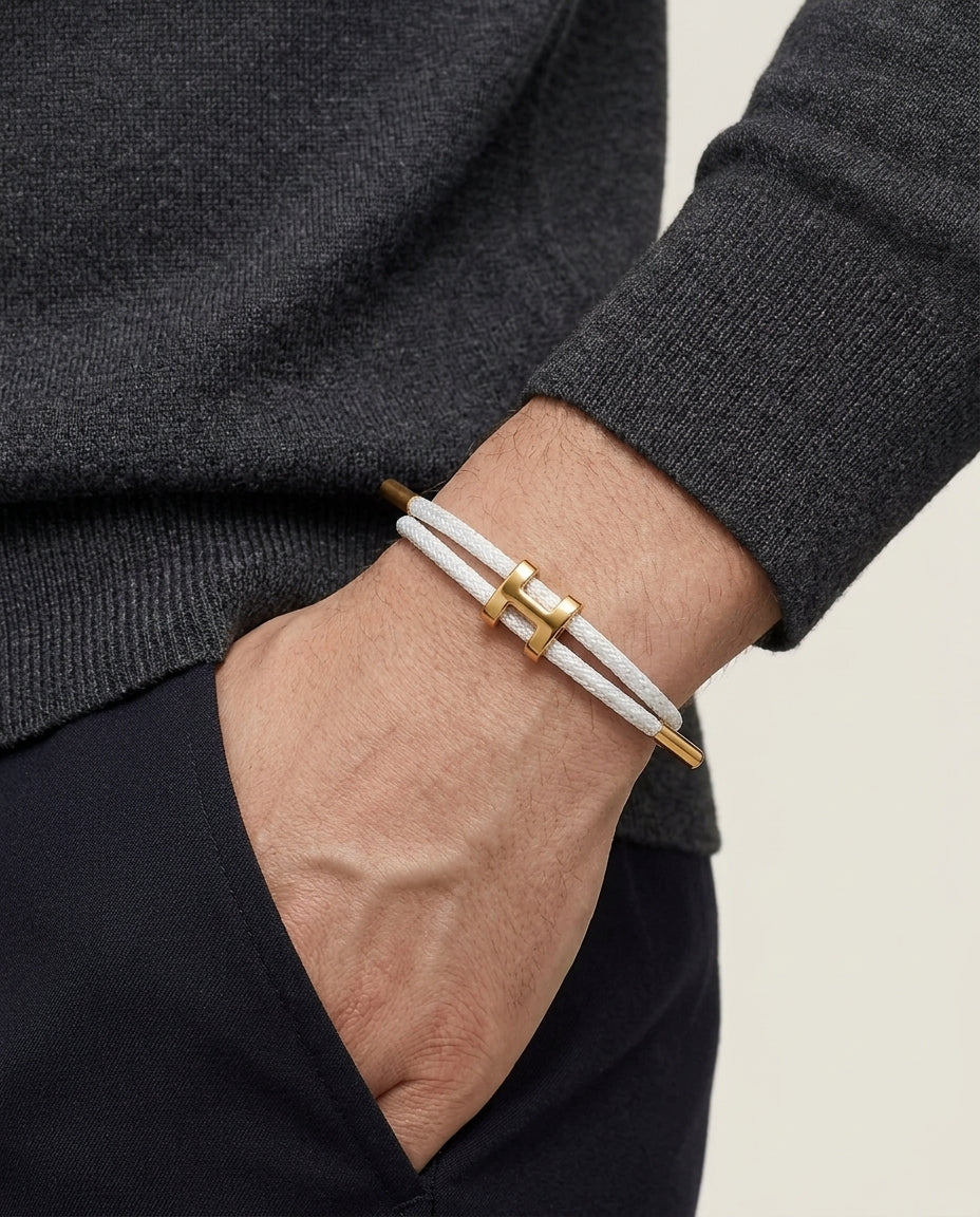 Richmond Bracelet White/Gold