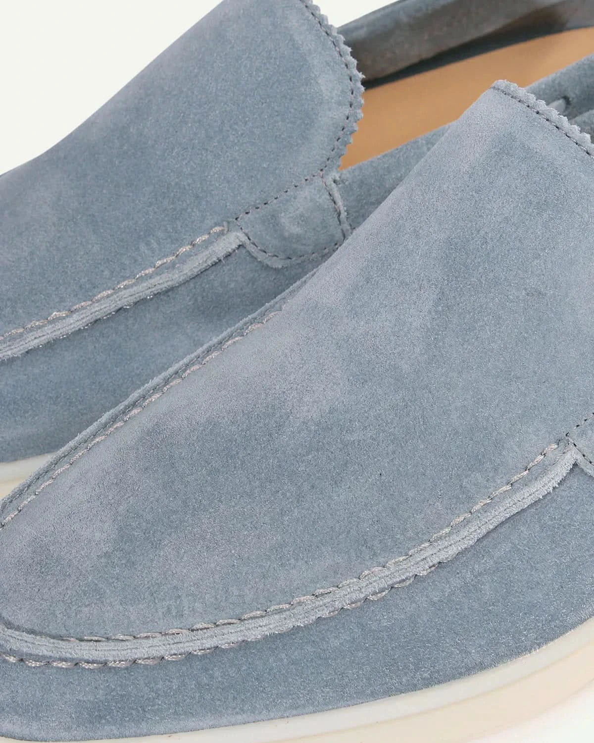 Classic Suède Loafer Baby Blue