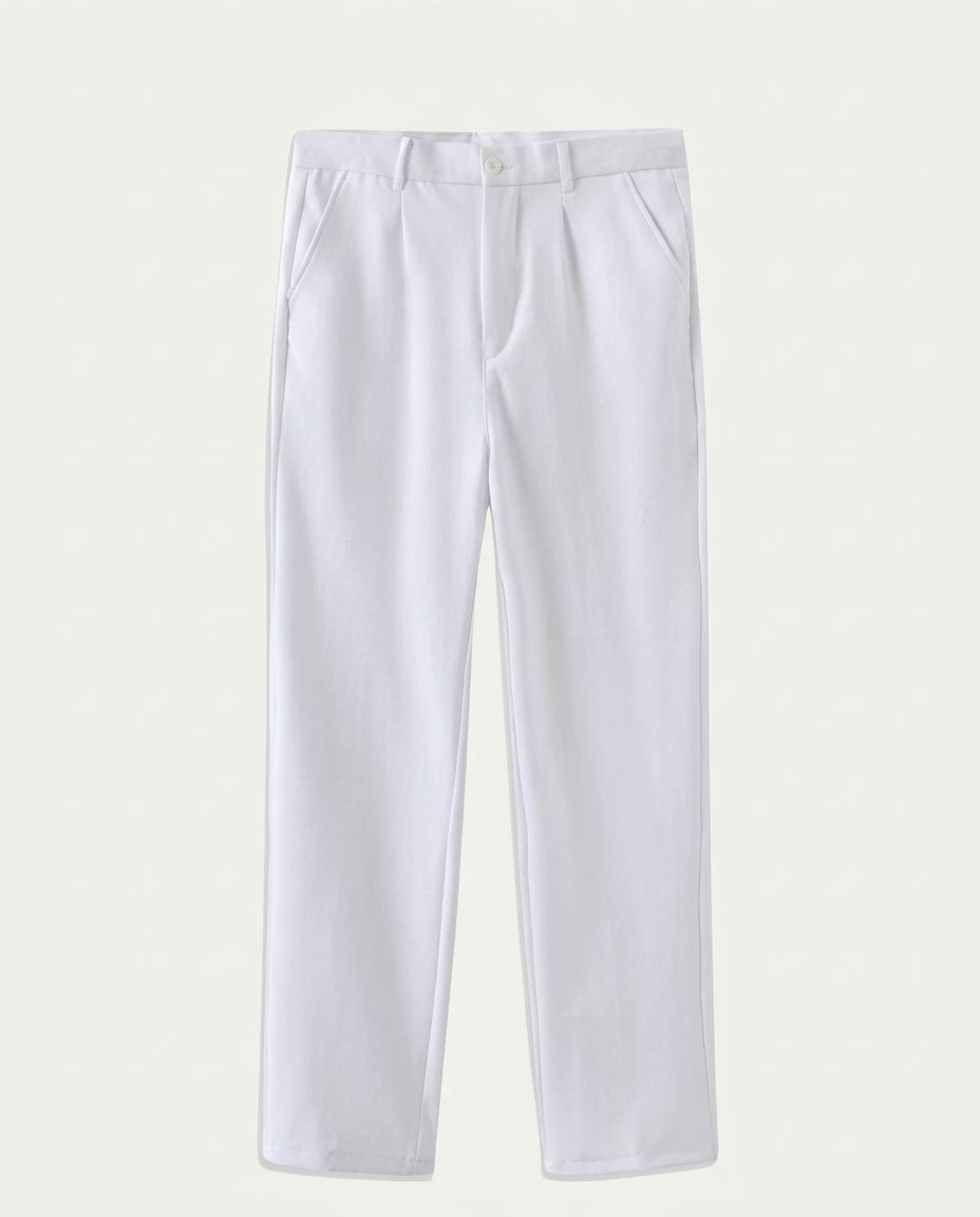 Cortina Fitted Trousers - White