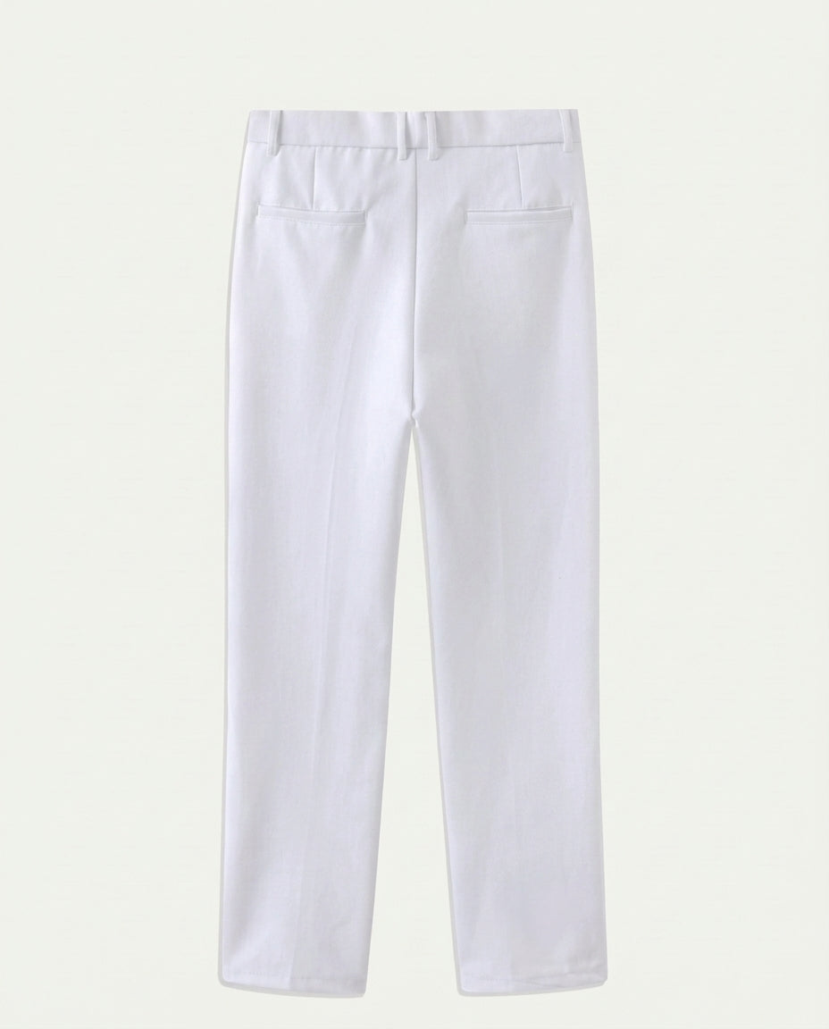 Cortina Fitted Trousers - White