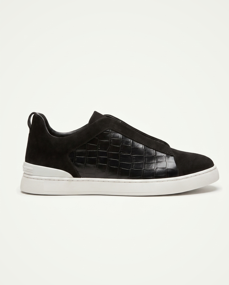 Croco St. Moritz Trainer 2.0 - Black
