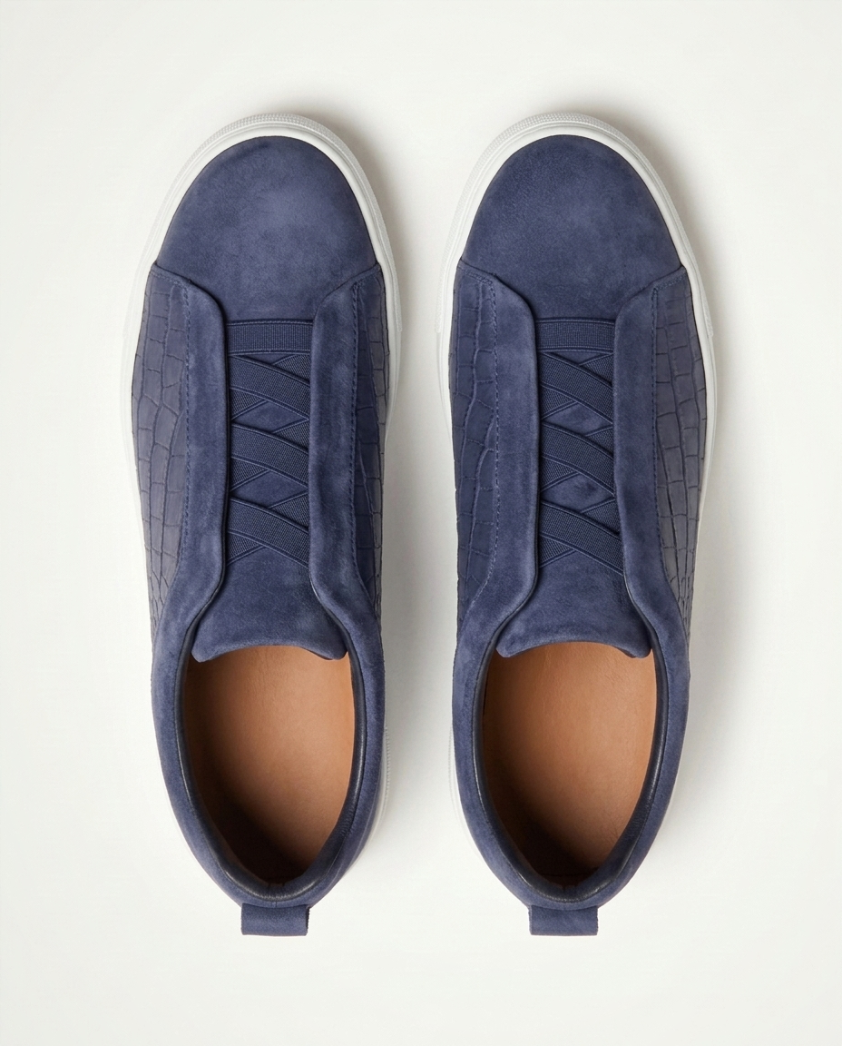 Croco St. Moritz Trainer 2.0 - Navy