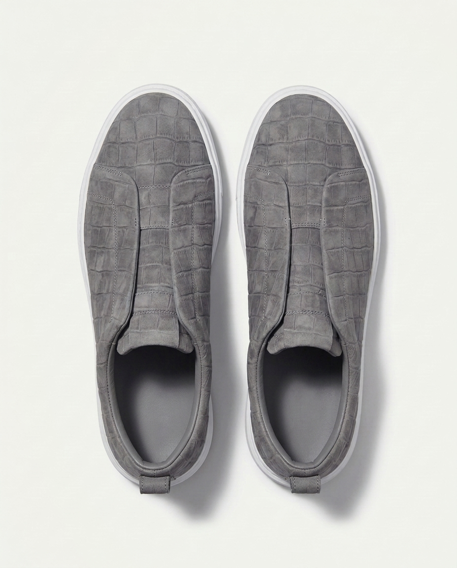 Croco St. Moritz Trainer - Grey
