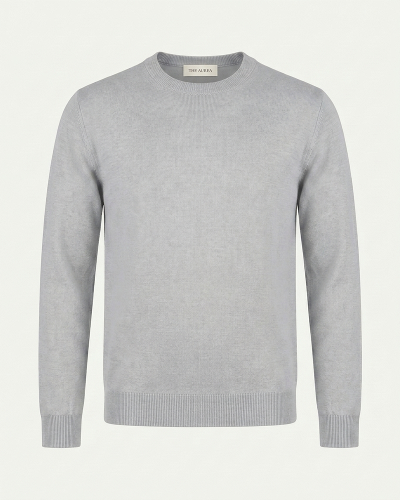 Florence Wool Knit - Light Grey
