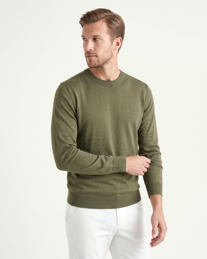 Florence Wool Knit - Olive