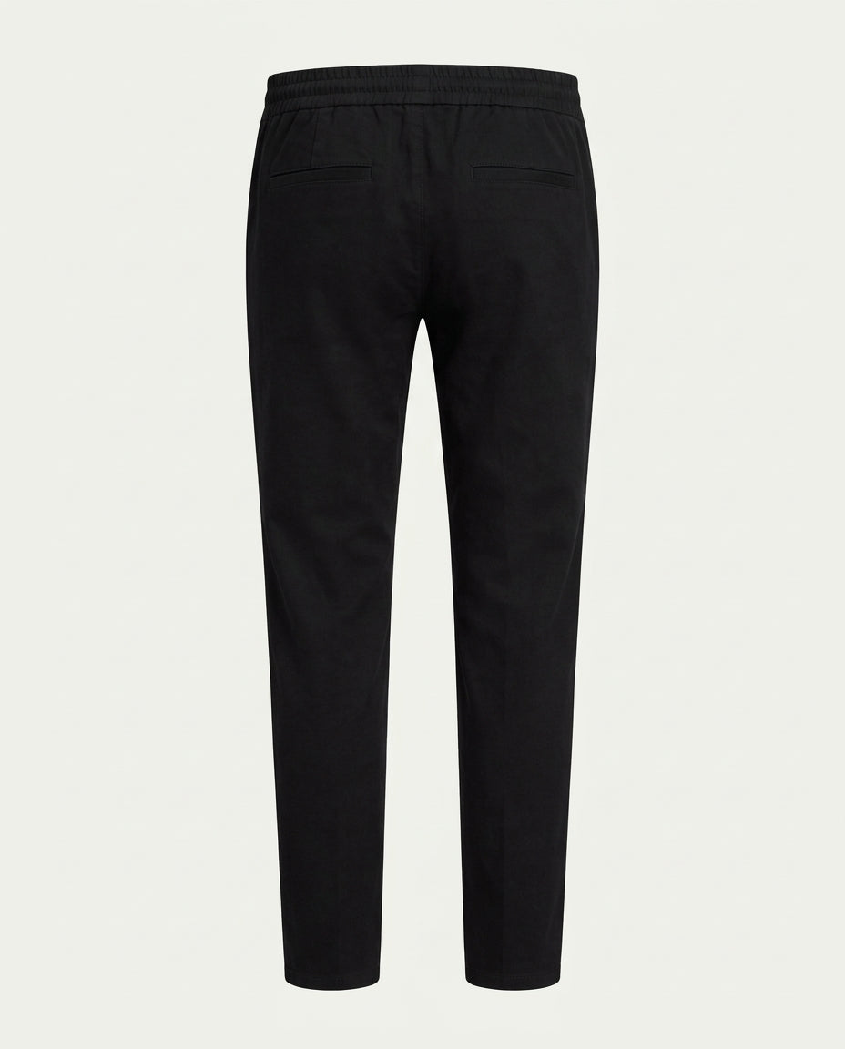 Linen Trousers - Black