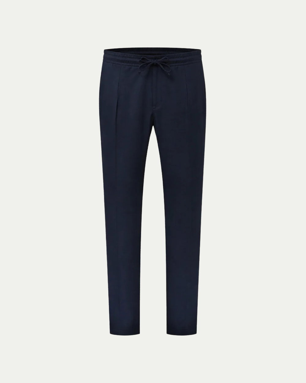 Linen Trousers - Navy