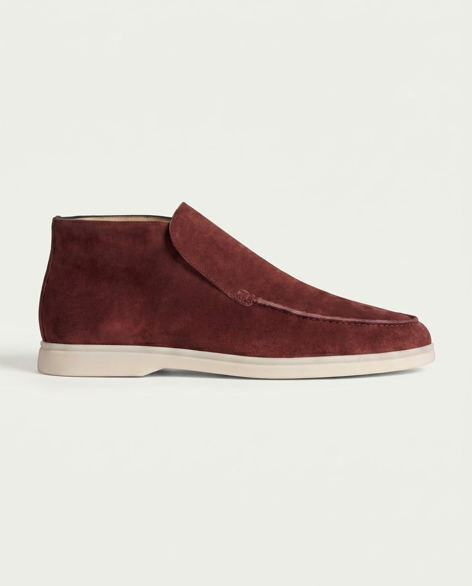 Monaco High Top Loafer - Burgundy