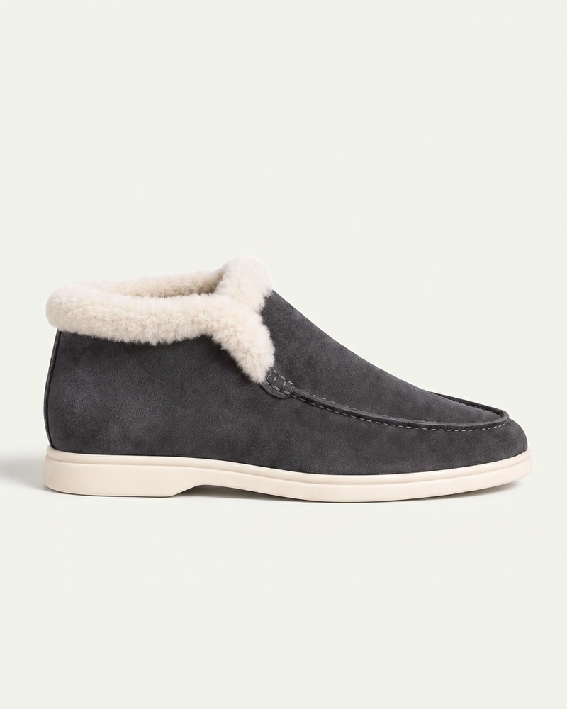 Monaco Alpine High Top Loafer - Dark Grey