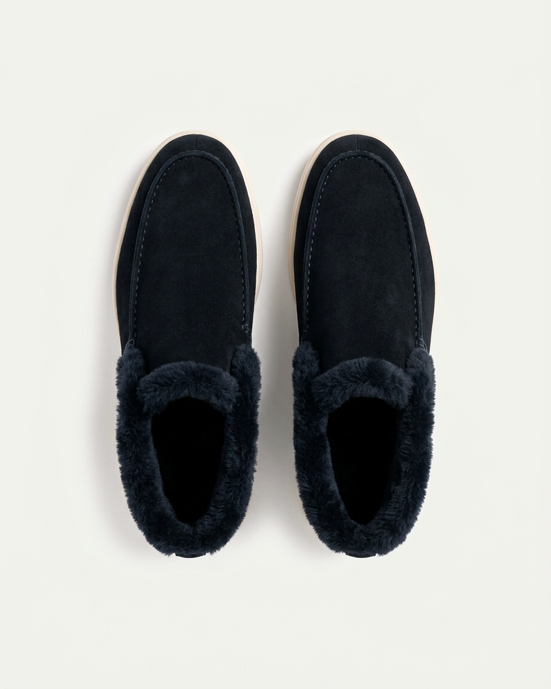 Monaco Alpine High Top Loafer - Navy