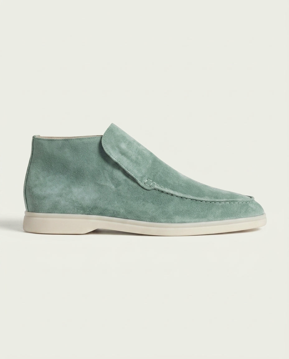 Monaco High Top Loafer - Mint Green