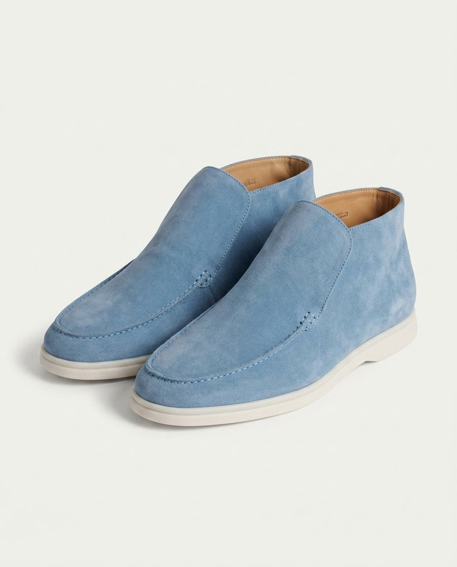 Monaco High Top Loafer - Sky Blue