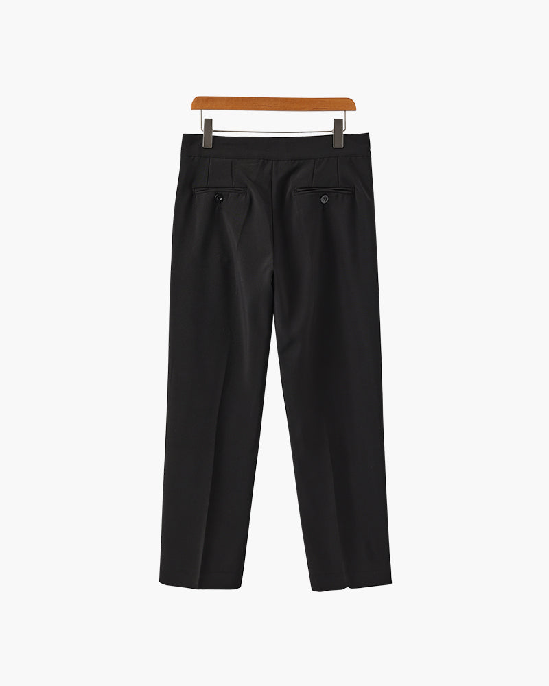 Paris High Waist Pantalon - Black