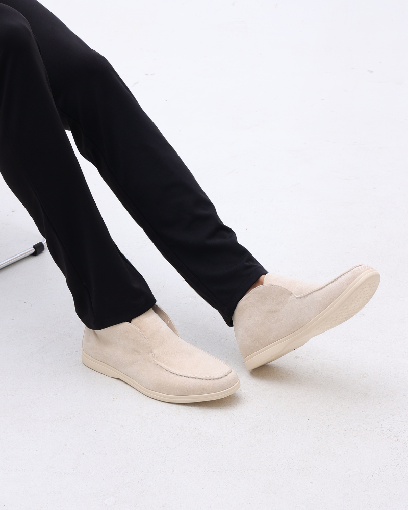 Richmond High Suede Loafers