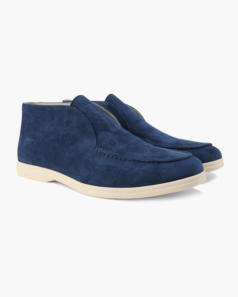 Richmond High Suede Loafers