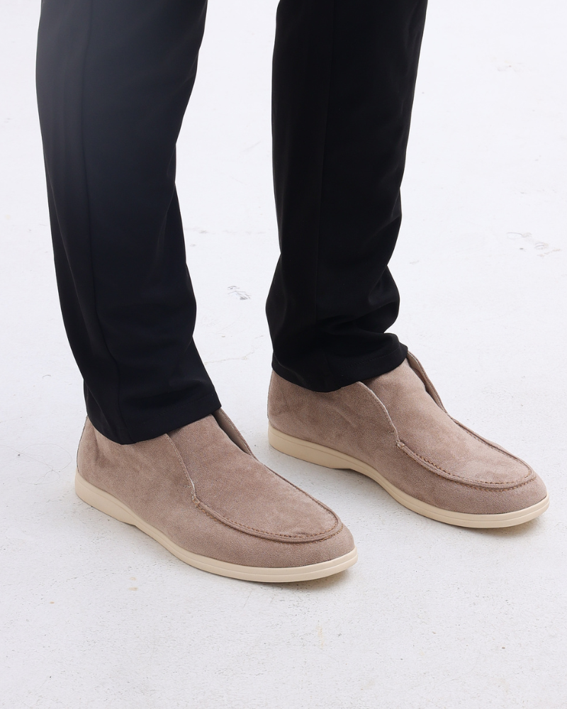 Richmond High Suede Loafers