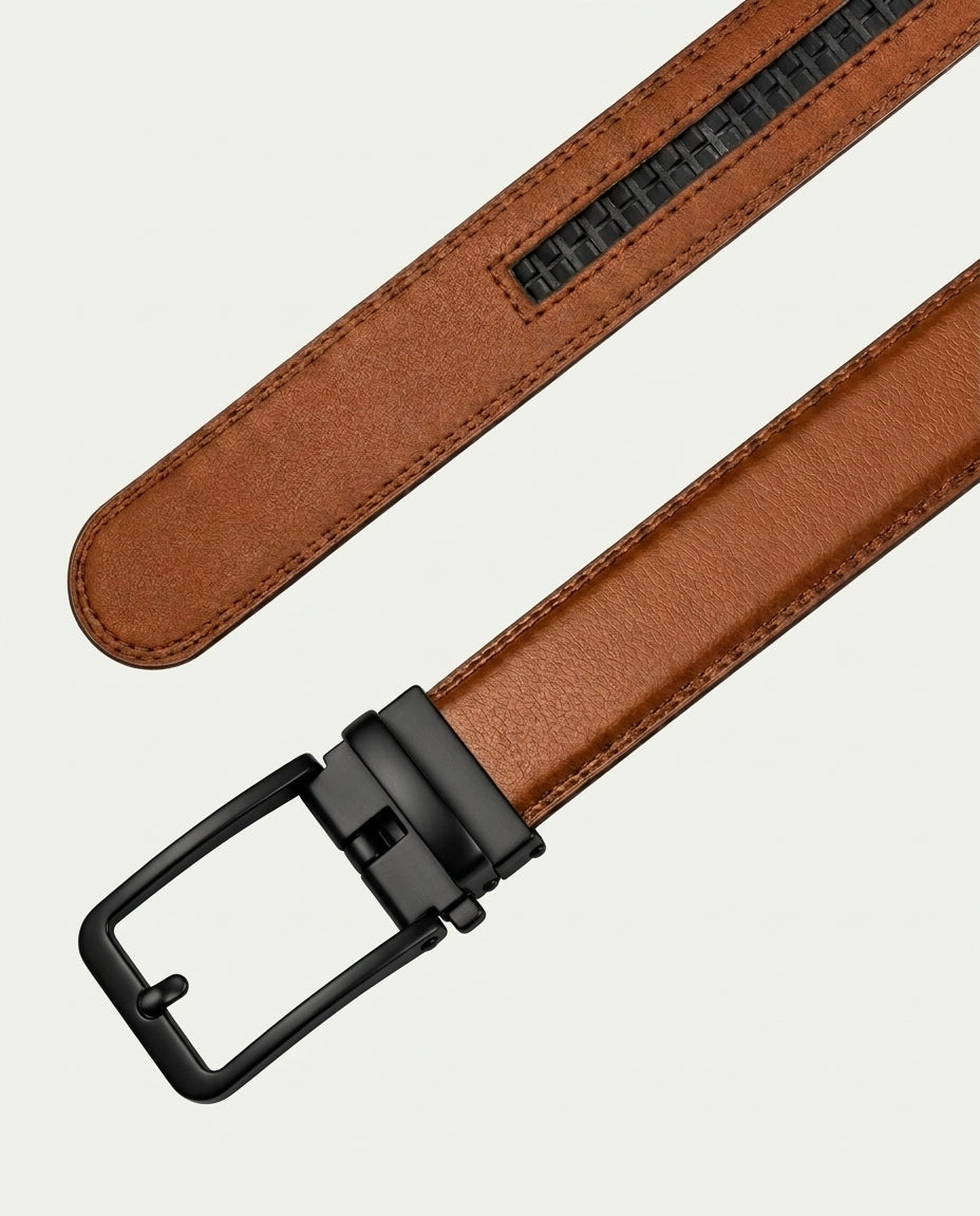 Richmond Hole-Free Belt - Cognac