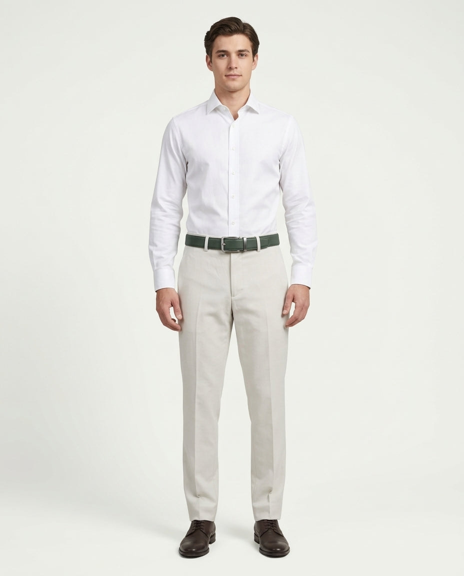 Richmond Hole-Free Belt - Green