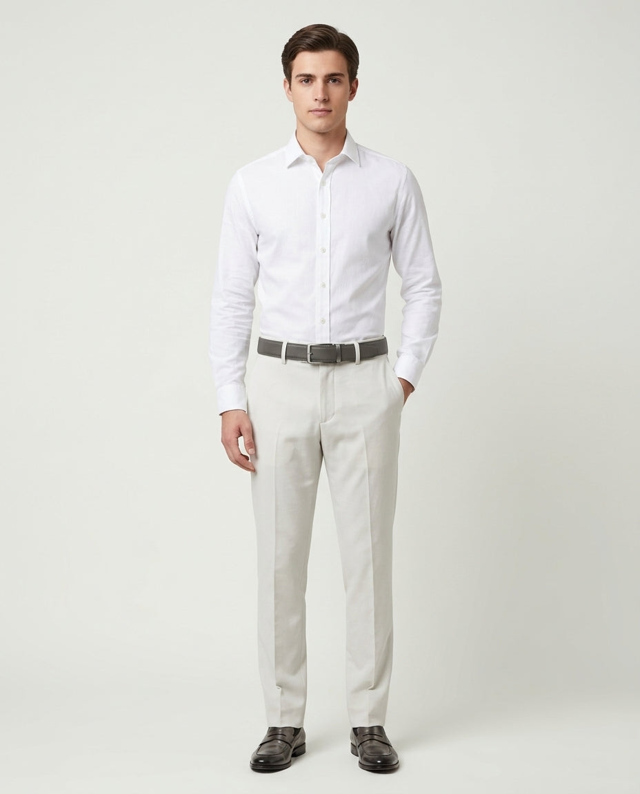 Richmond Hole-Free Belt - Grey