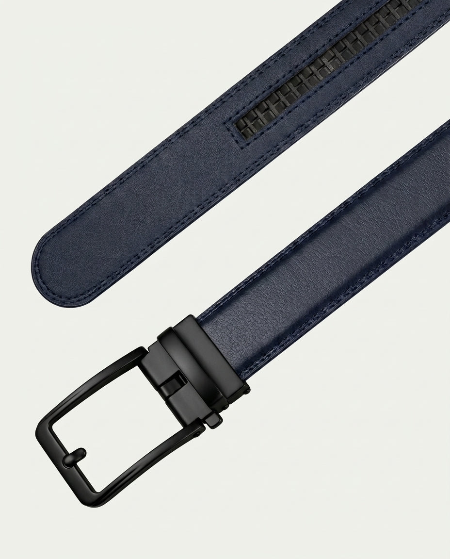 Richmond Hole-Free Belt - Navy