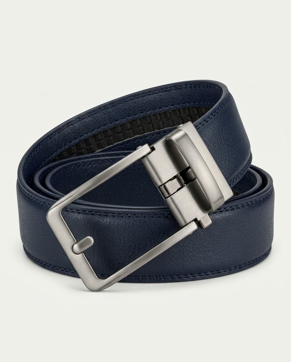Richmond Hole-Free Belt - Navy