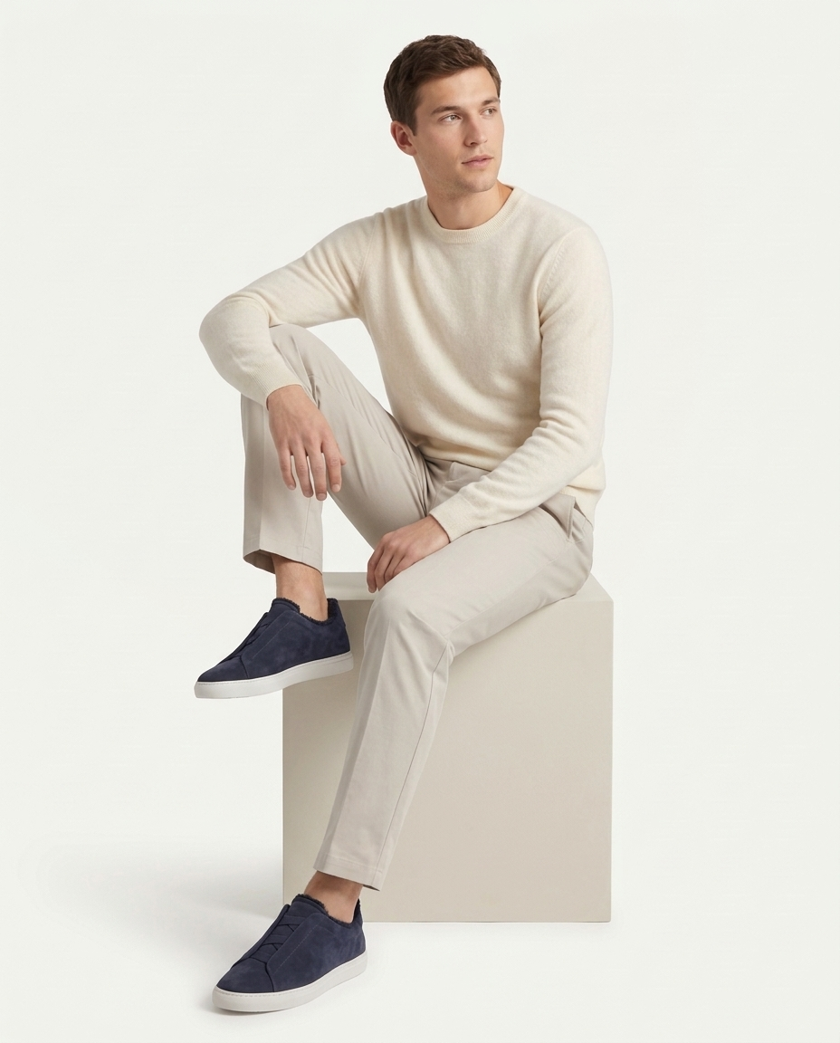 St. Moritz Alpine Trainer - Navy