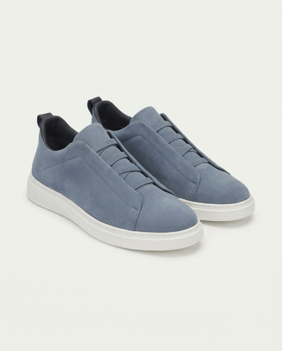 St. Moritz Slip-On Trainer – Light Blue
