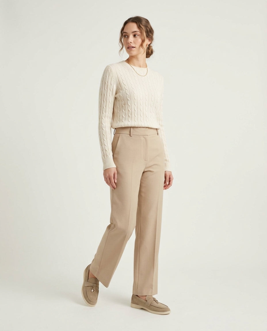Suede Lady Loafers - Mocha