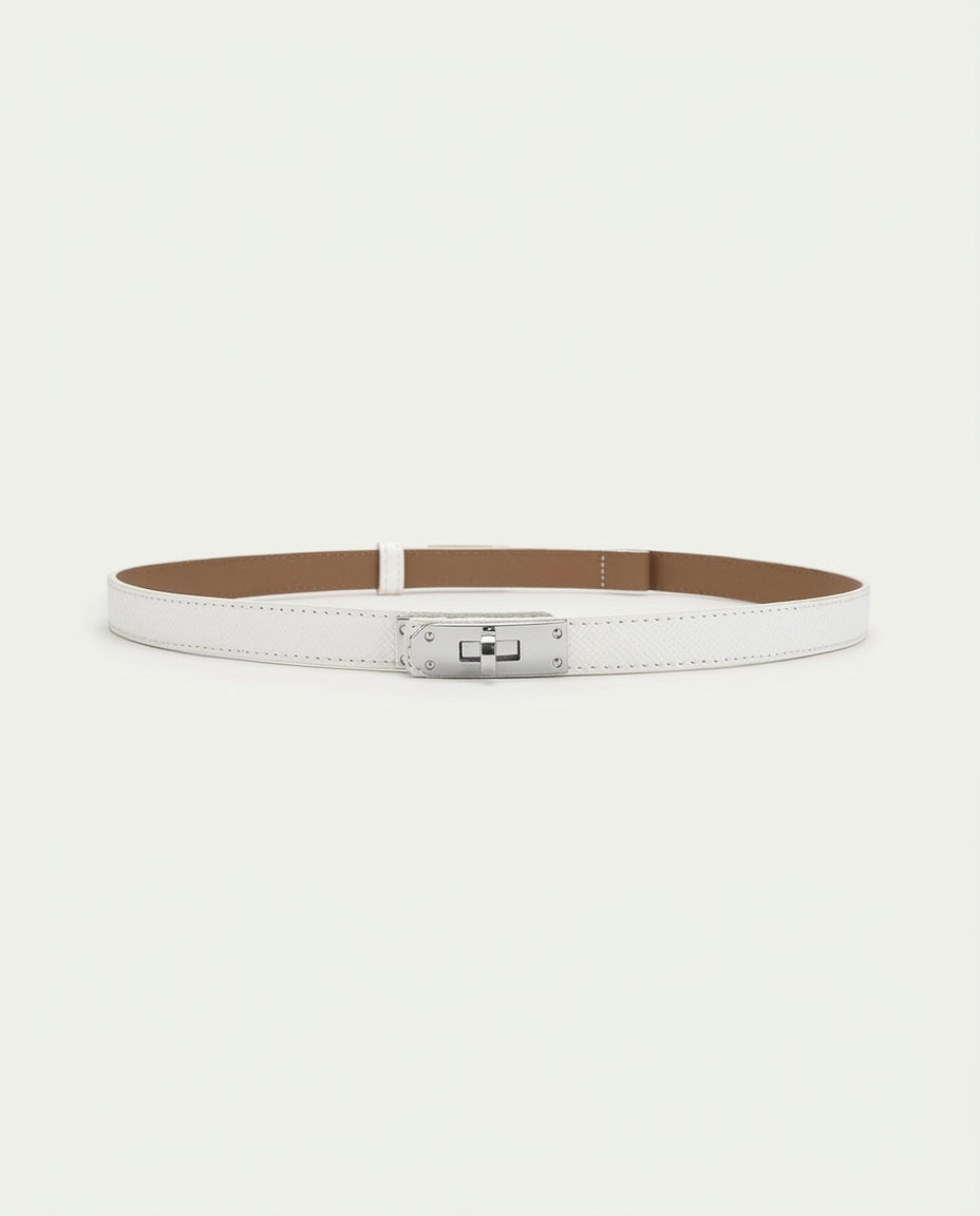 Vintage Belt - White