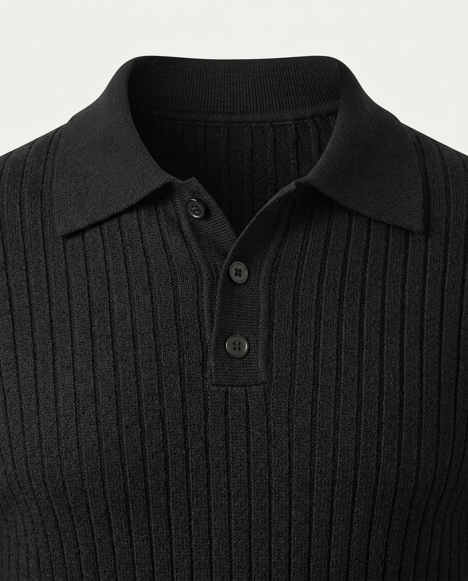 Berlin Classic Polo - Black