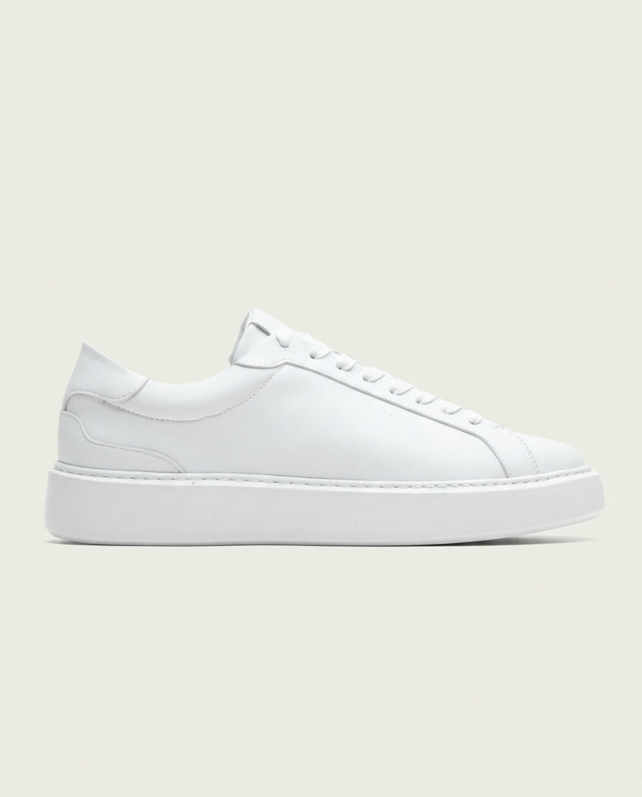 Boston Leather Trainer - White