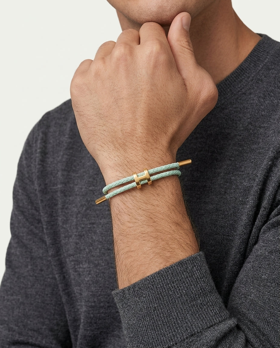 Richmond Bracelet Mint/Gold