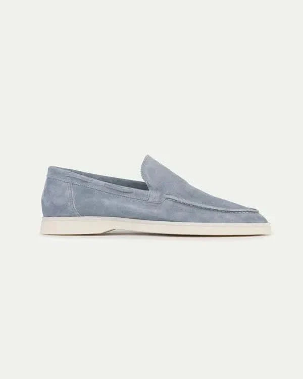 Classic Suède Loafer Baby Blue