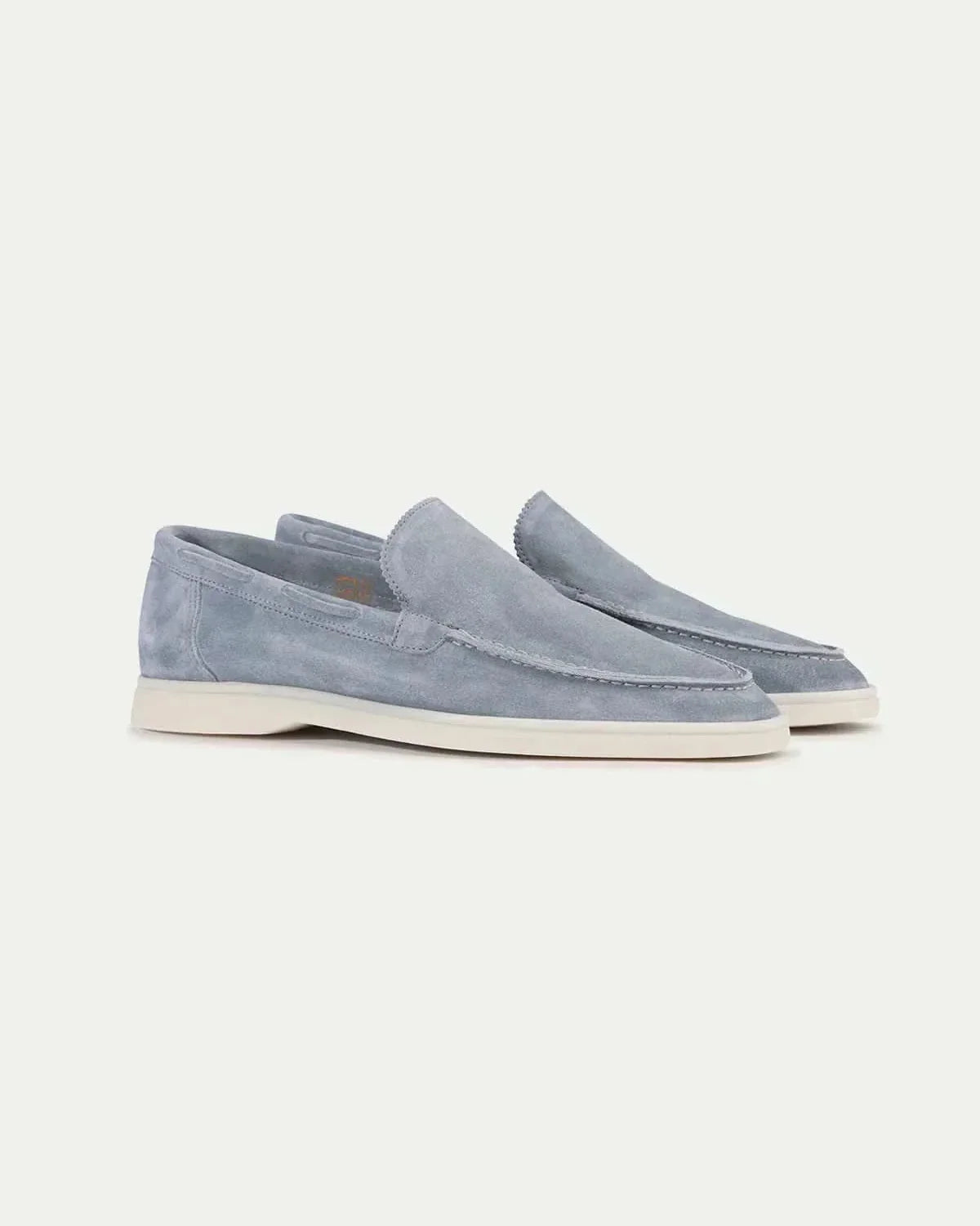 Classic Suède Loafer Baby Blue