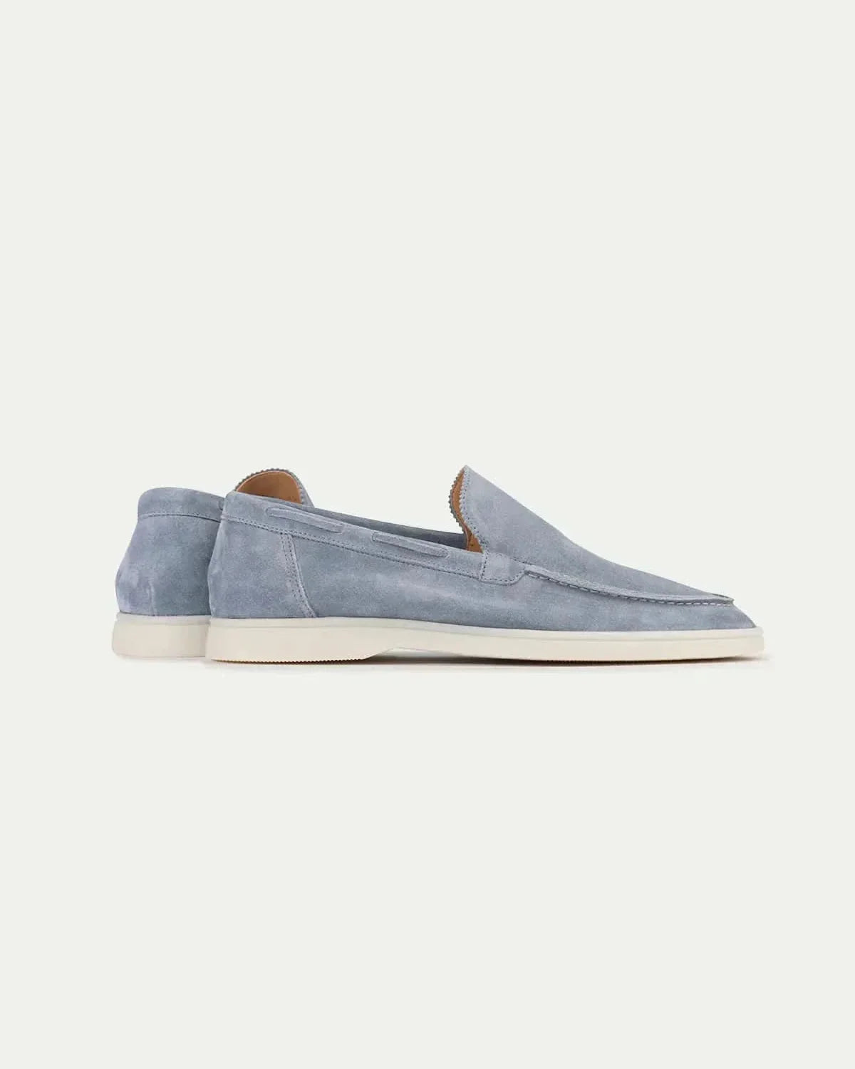 Classic Suède Loafer Baby Blue
