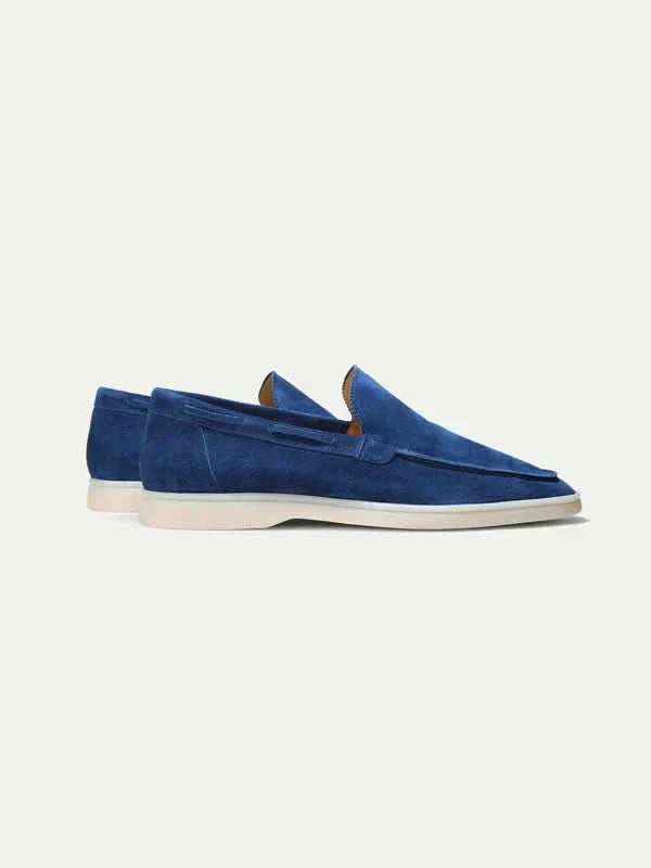 Classic Suède Loafer Berry Blue