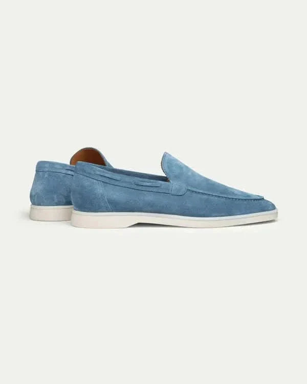 Classic Suède Loafer Ocean Blue