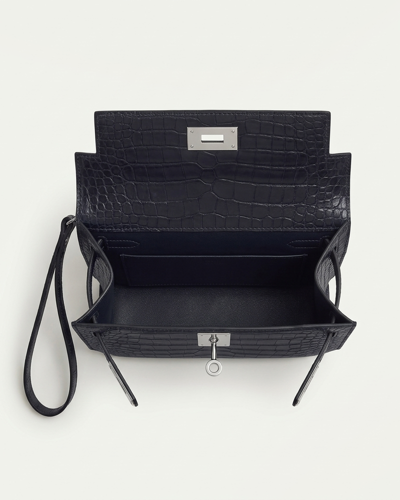 Croco Paris Pochette - Black | LIMITED EDITION