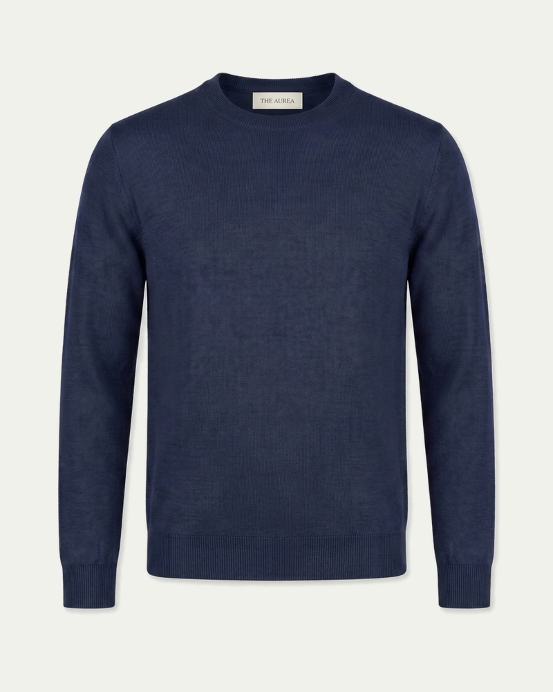 Florence Wool Knit - Navy