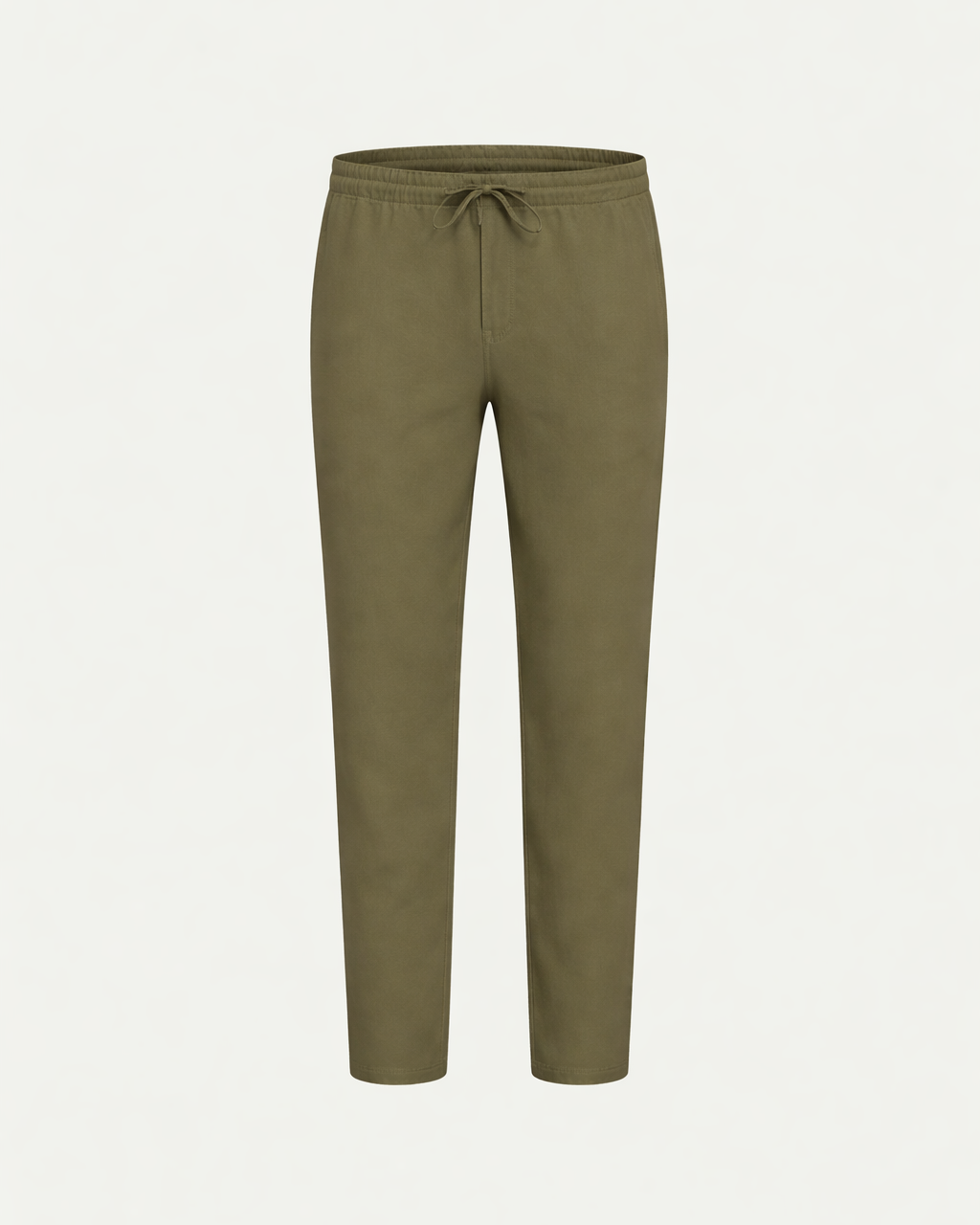 Linen Trousers - Olive