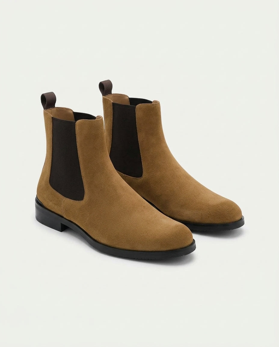 London Boots - Dark Camel