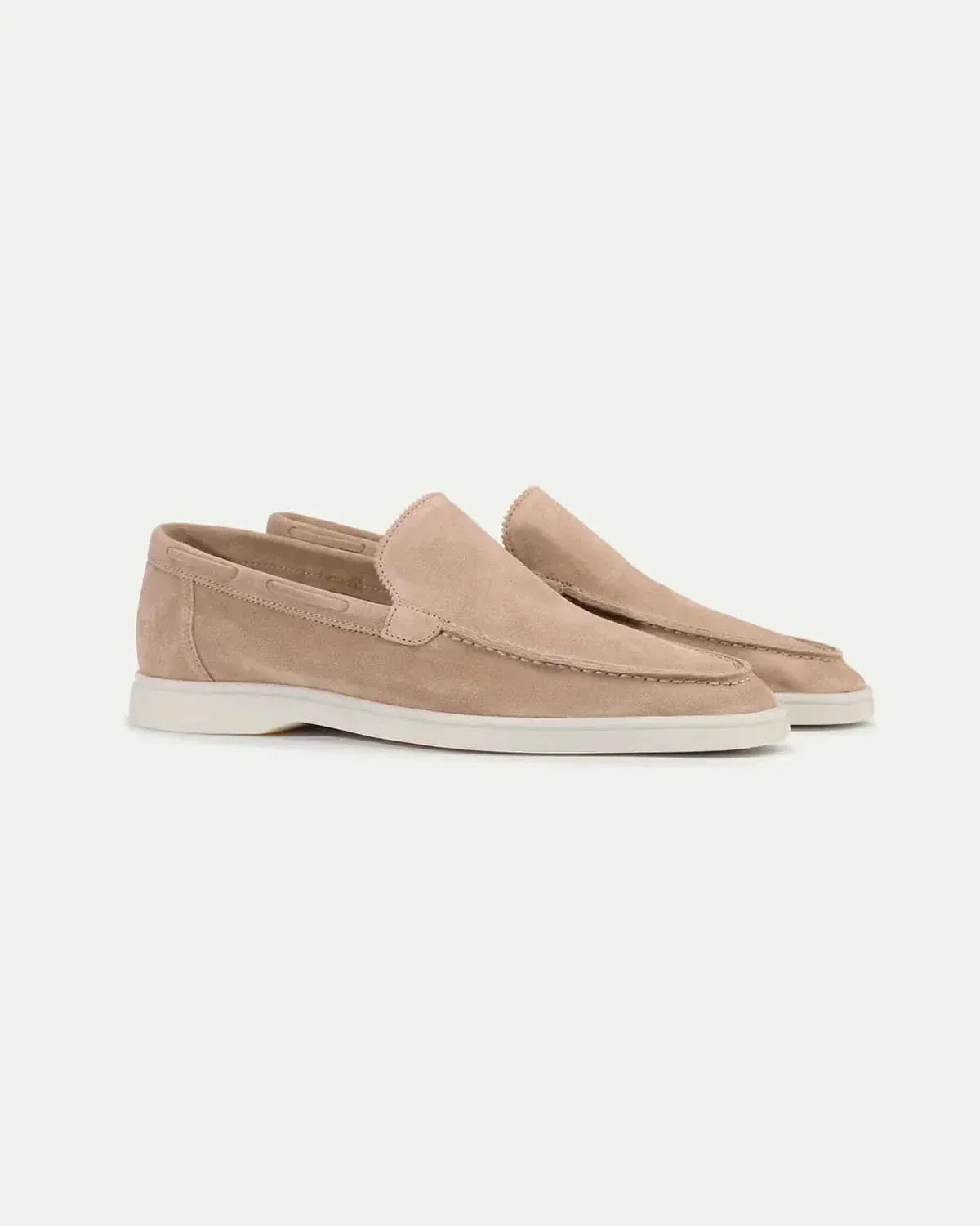 Suede loafers
