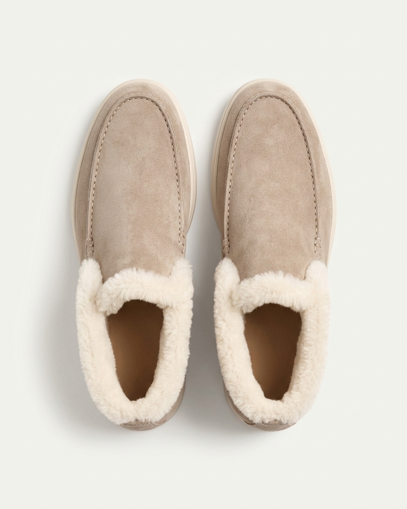 Monaco Alpine High Top Loafer - Beige