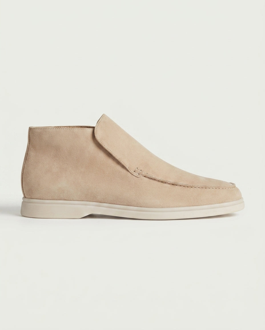 Monaco High Top Loafer - Beige