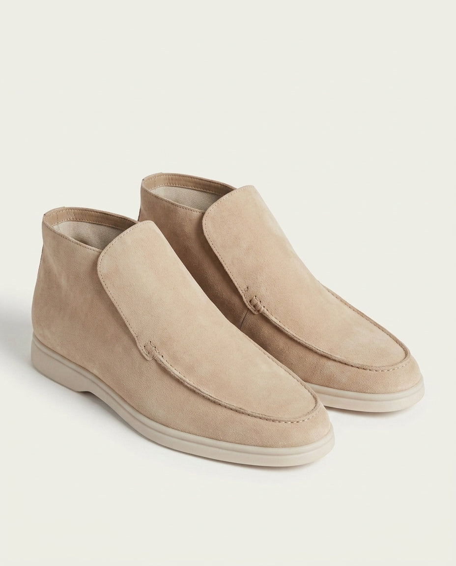 Monaco High Top Loafer - Beige