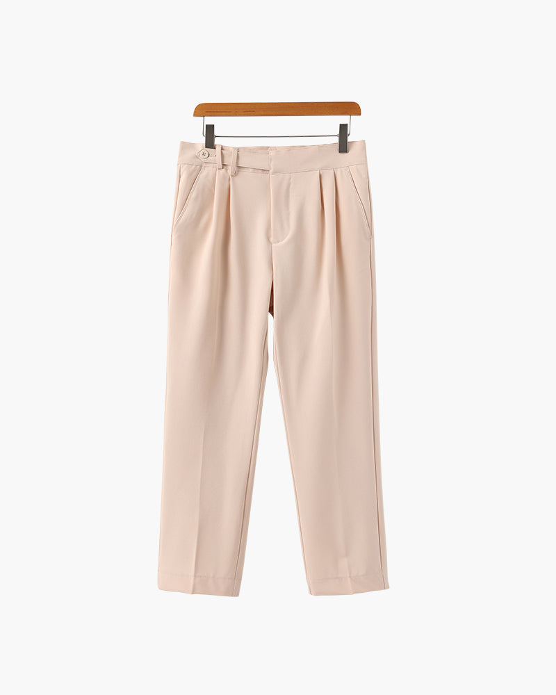 Paris High Waist Pantalon - Beige