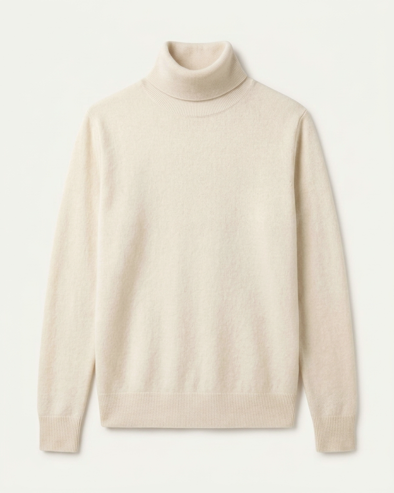 Pisa Wool Turtleneck - Ivory