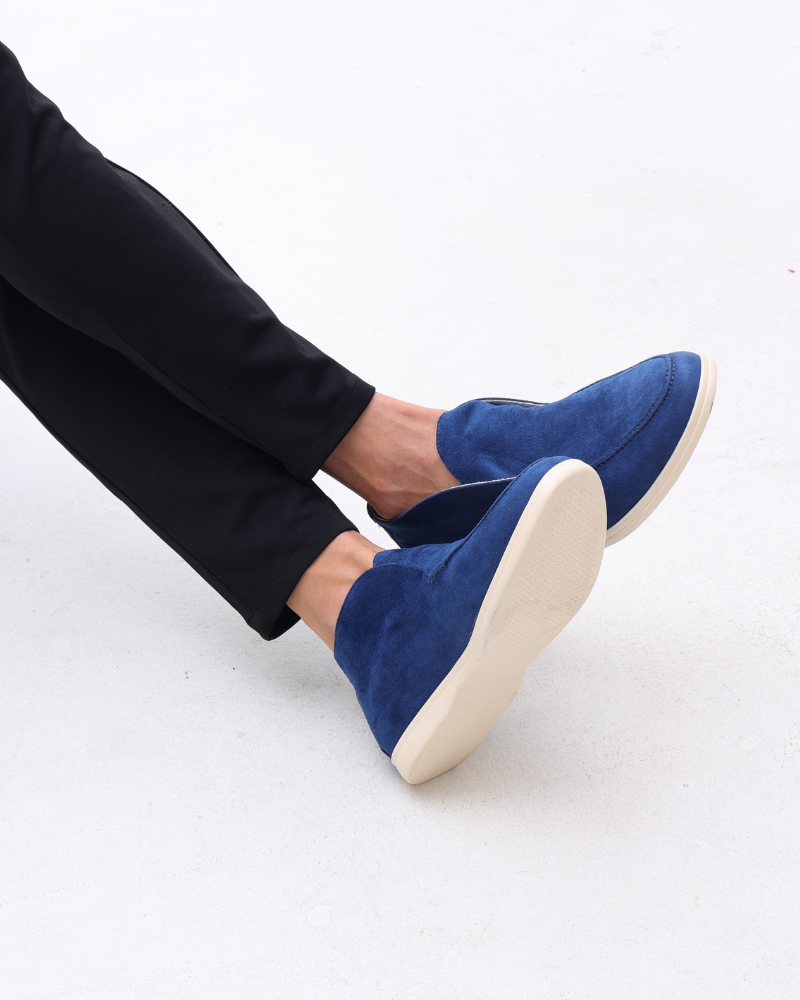 Richmond High Suede Loafers